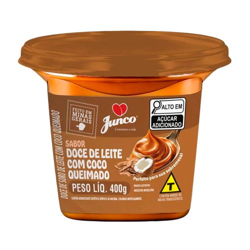Recheio Junco Doce de Leite com Coco Queimado 400g-1-